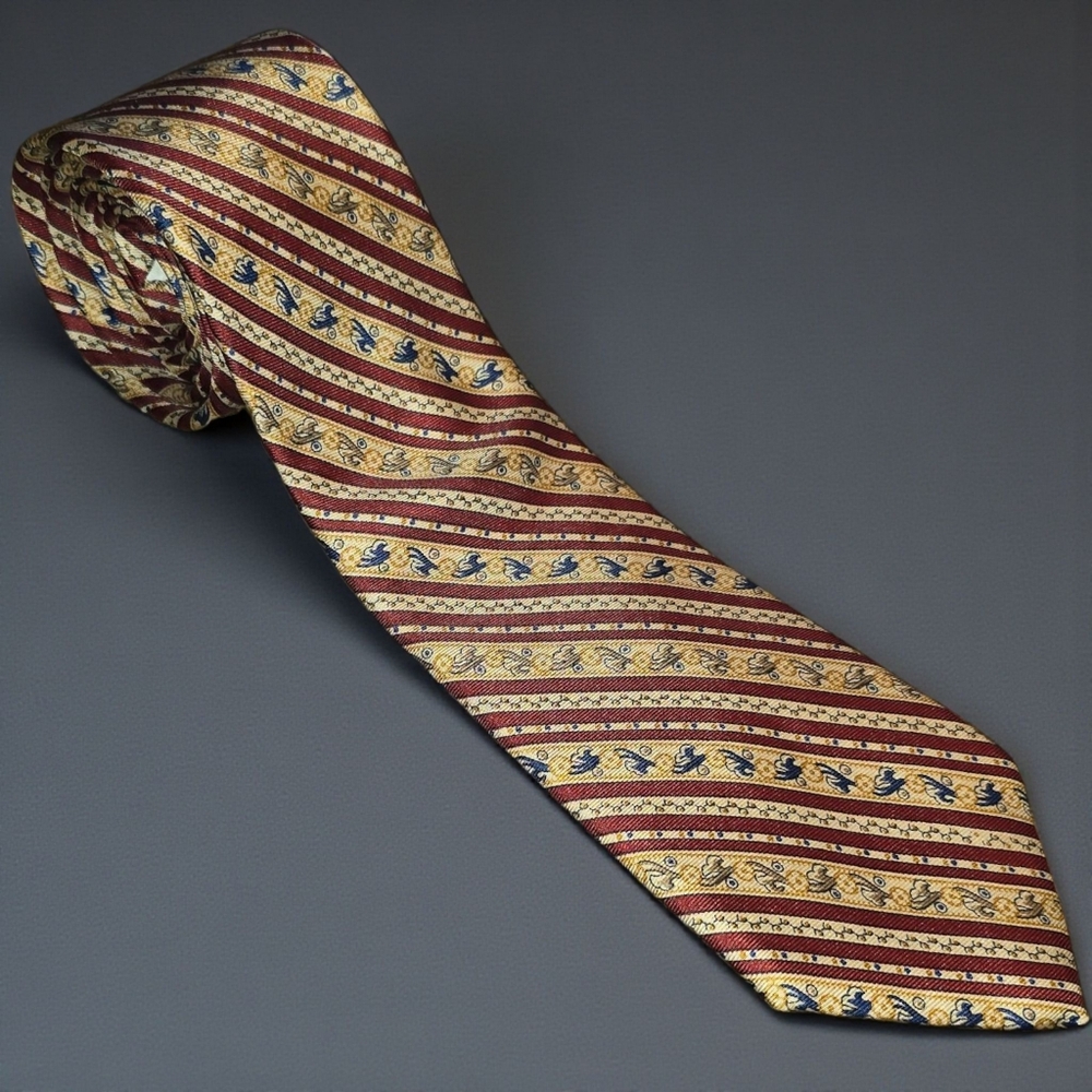 Vintage Yves Saint Laurent Silk Necktie 3" X 55"